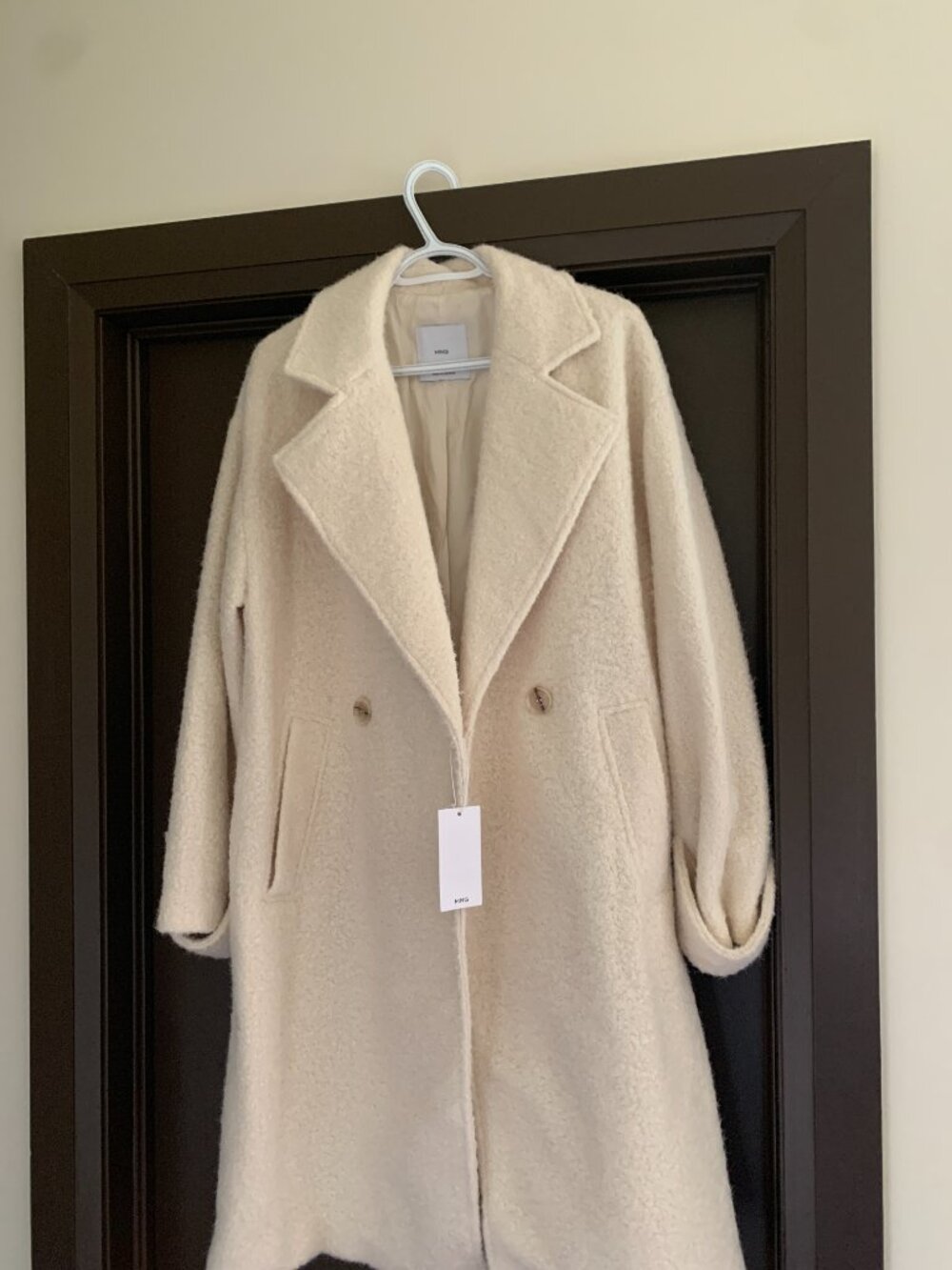 Mango coat teddy style